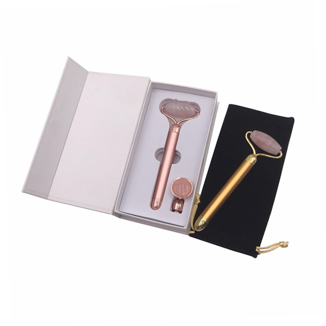 De Rodillo Facial Fino De Facial Herramienta De Belleza Para Cara Rodillo Jade