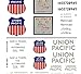 Woodland Scenics Dry Transfer Decals HO Scale Union Pacific Box Cars