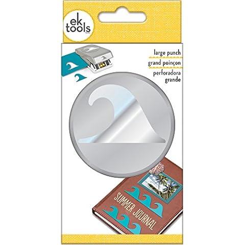 EK Success Punch Large Wave, Grey, 7.82 x 15.42 x 3.58 cm Cover