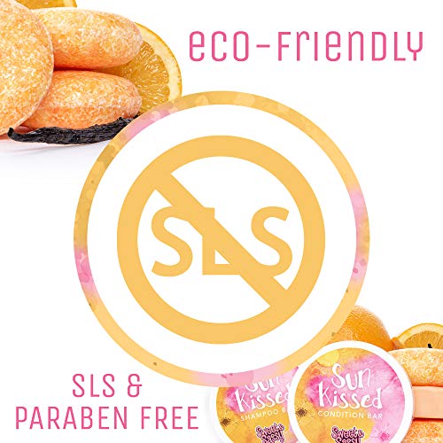 Sweet & Sassy 3 Conditioner Bars. Made In The Usa. All Natural, Organic, Sls Free, Plastic Free, Safe For Color Treated Hair - Sun Kissed #TOP4