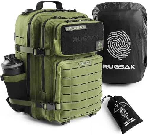 RUGSAK® ALPHA | Mochila táctica [20-45L] impermeable y extremadam...