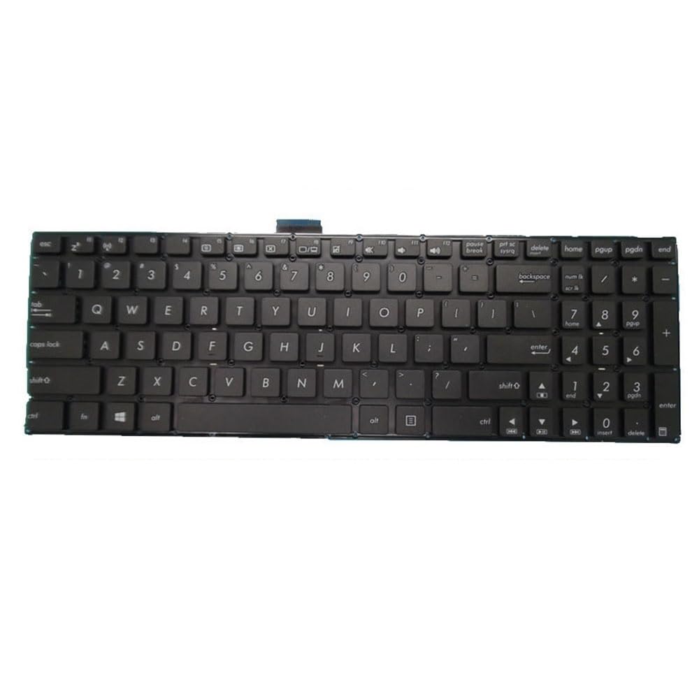 Clavier de rechange pour PC portable ASUS VM590LNB VM510LPB noir version US - 2