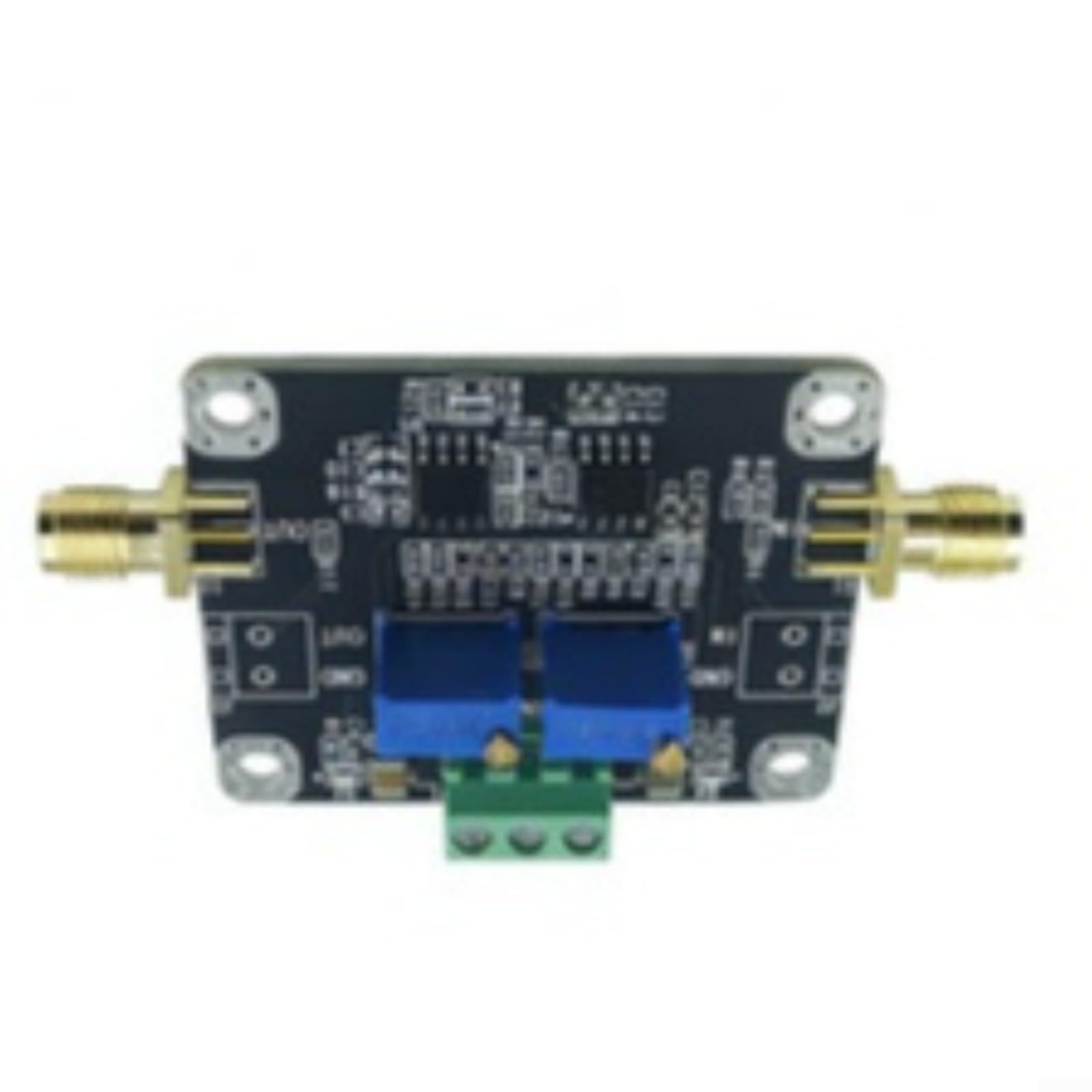 Módulo amplificador con amplificación ajustable de 1 a 13 x y ± 11 V CC, ± 5 V hasta ± 18 V, ancho de banda de 2 MHz, para conexión SMA