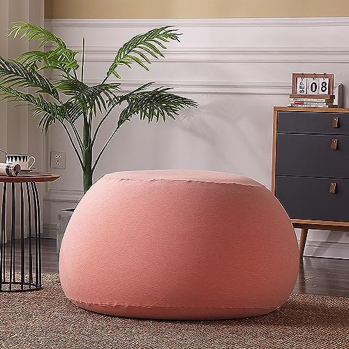 MZQMK Coussin en Tissu très Extensible pour l'intérieur et Le Salon, Chaise de Jeu Conception Ergonomique pour fournir Un Soutien au Corps (Color : Pink)