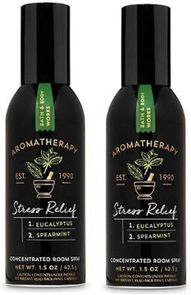 White Barn EUCALYPTUS SPEARMINT [2-PACK] Concentrated Room Spray 1.5 Ounce