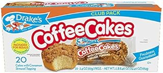 Drake's Coffee Cakes Club Pack 24. 46 oz, 20 Ct