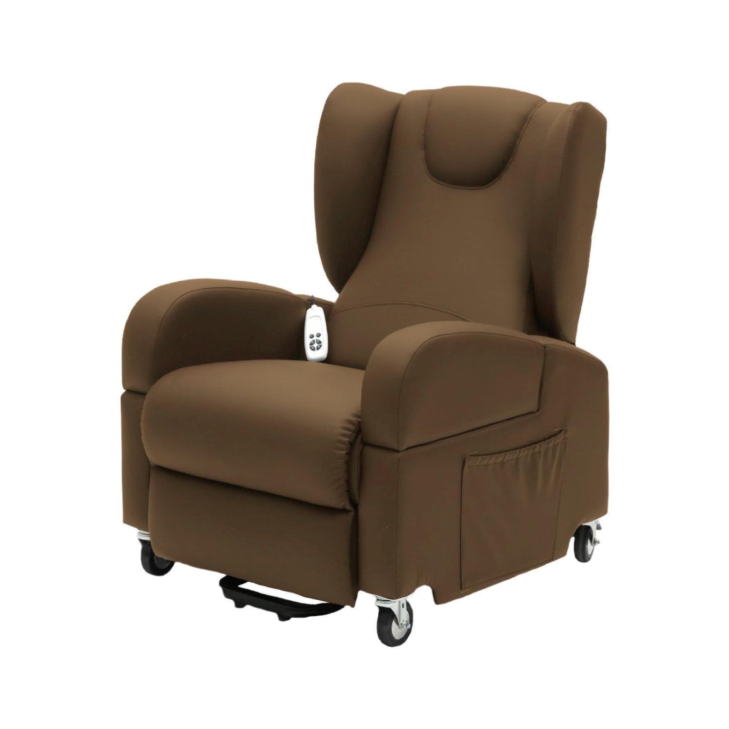 Sillón Relax 2 Motores Apoyabrazos Extraíbles Asa Trasera 4 Ruedas Revestimiento Microfibra Dispositivo Médico Clase 1 Jessica