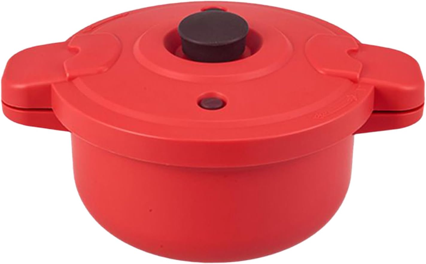 Microwave Pressure Cooker - 2.3L Quick Cooking Tool for Dorm, Campus Kitchen with Fast Heating Function, Multifunctional Cookware for Lunch, Dinner, Breakfast, Compact Storage