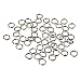 Yosoo 6mm 200 pcs Nickel Plated Split Rings for Blank Lures Crankbait Hard Bait Each Pack Bass Walleye Fishing