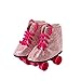 Doll Shoes Accessories Doll Snow Boots Fit 18-inch American Doll Girl Dolls (Skating Shoes)
