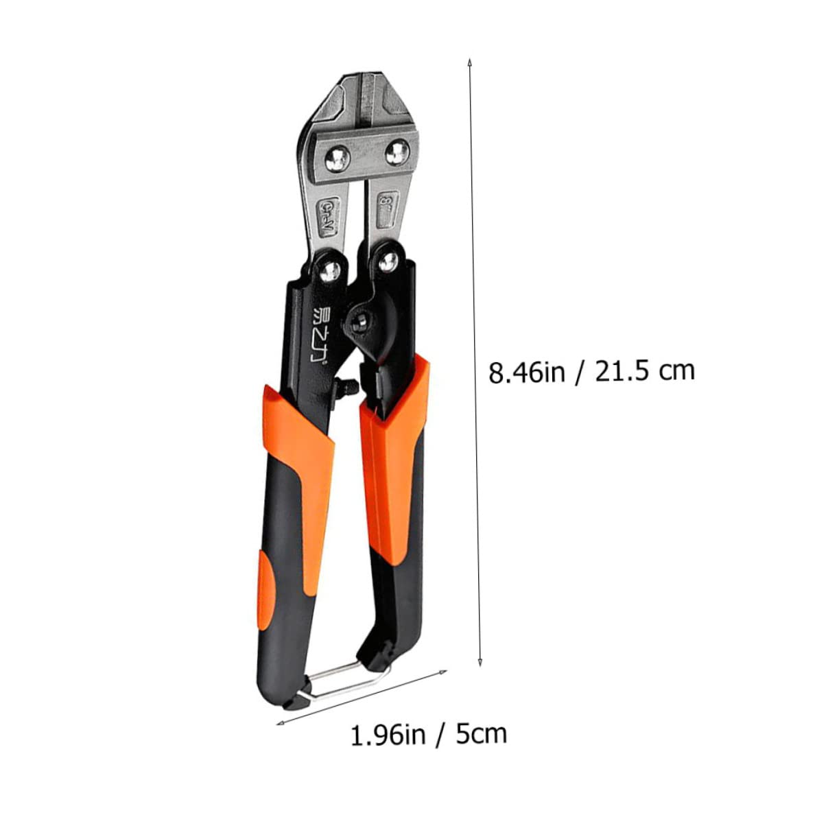 HOMSFOU 1pc Mini Wire Cutters Bolt Cutter for Padlocks Pliers Sturdy Steel Hand Tool Compact Size Non-slip Handle