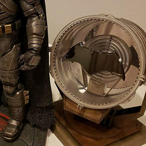 Fan Emblems Batman 3D Car Badge - Batman V Superman: Dawn Of Justice Logo (Black Chrome) #TOP4