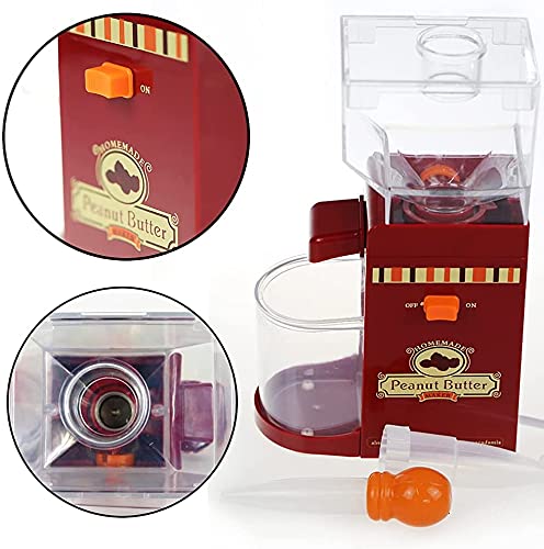 Peanut Butter Machine, Household Peanut Grinder Peanut Butter Processing Machine, Portable Nut Manufacturing Cooking Grinder, Grinder Almonds Cashew Butter Machine With Non-Slip Base #TOP4