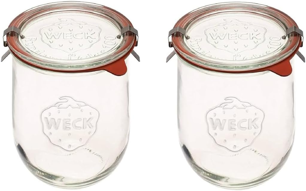 Weck glass jars