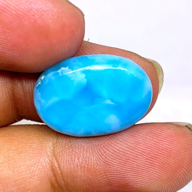 Larimar de qualité cabochon de collection GH_NAT_07500 - 4
