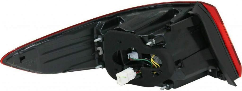 CarLights360 For Hyundai Sonata Tail Light 2015 2016 2017 Passenger Side DOT Certified HY2805128 | 92402-C2100 | LIMITED|SPORT | 2.0L | LED Type