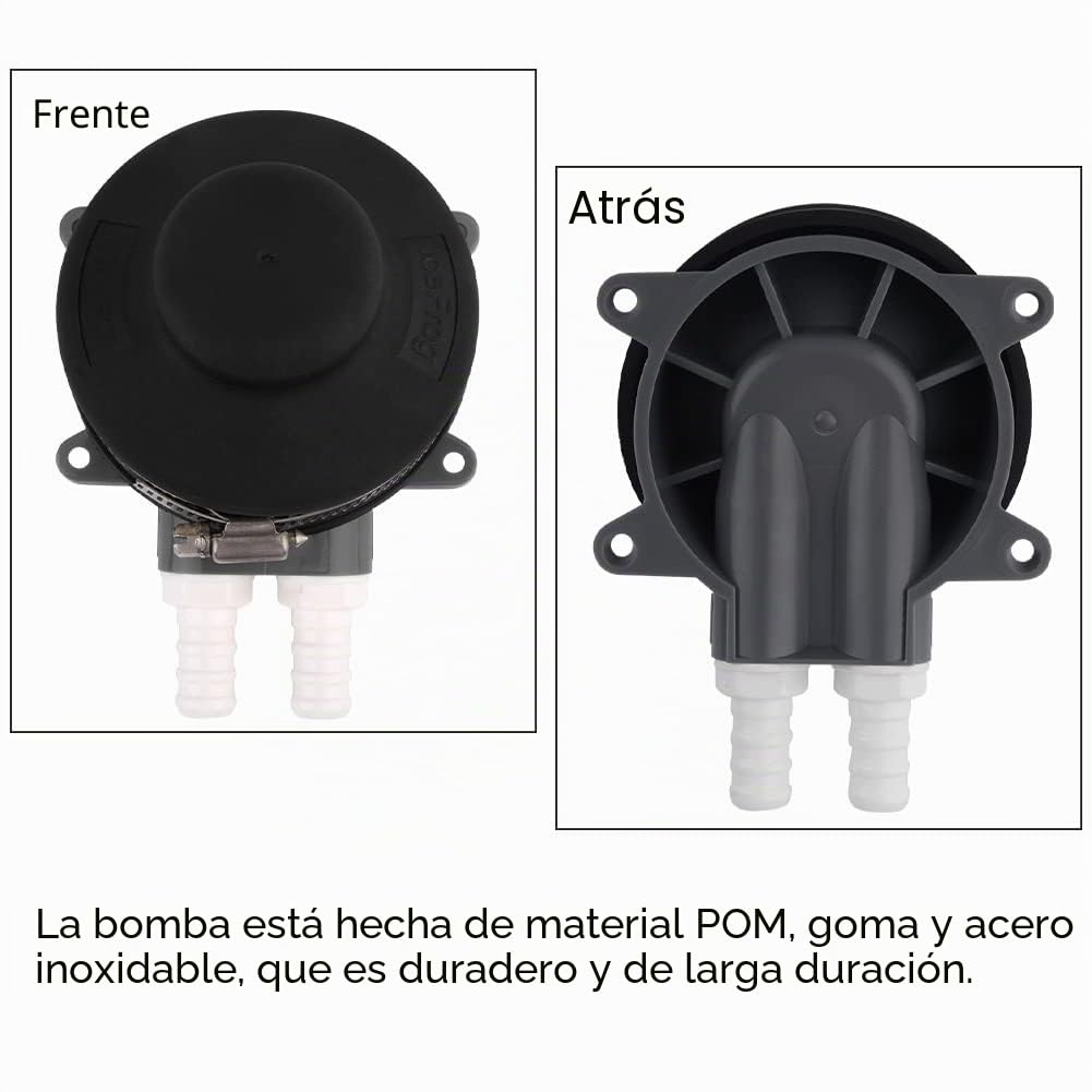 Bomba de pie, bomba de agua de pie marina, lavabo RV Yacht WC prensa de pie bomba