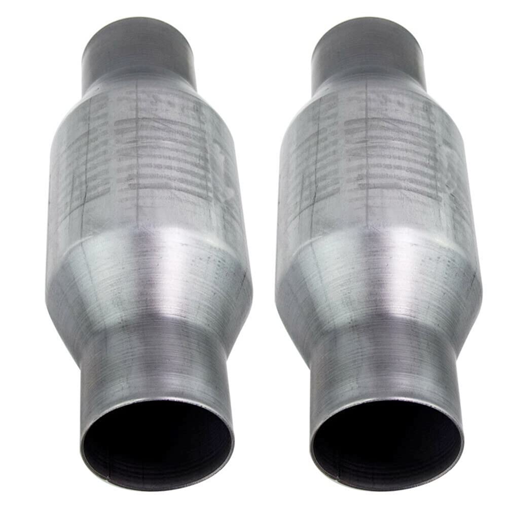 Riloer 2,5 pouces pour catalyseur universel haut débit en acier inoxydable pour véhicules avant l'année de modèle 1998, numéro de pièce 410250