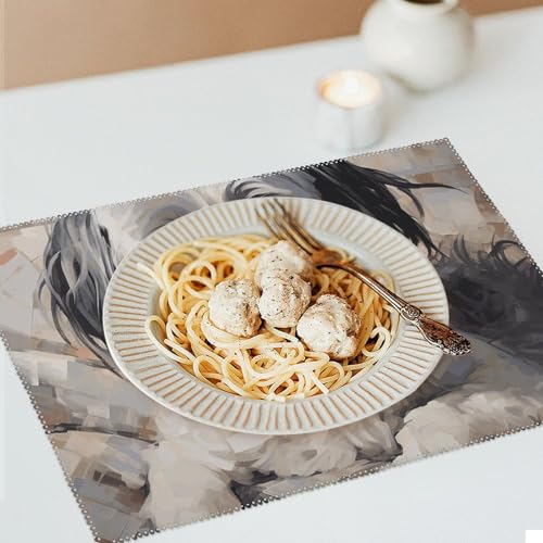 Set de table Shih Tzu résistant chaleur lavable nappe rectangulaire