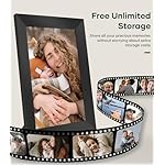 Cozyla Digital Photo Frame WiFi Smart Digital Picture Frame Free Unlimited Storage Share Photo with Family and Friend via App Email Google Photos Instagram Web Browser Photo Frame Electronic 10.1 Inch - Image 5