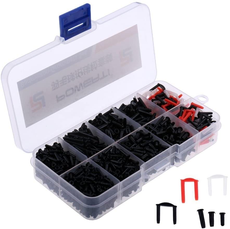 A-WIN H001 バドミントンラケット用ハトメセットA グロメット アーウィン【メール便可】 : sunfast-sports - 通販 -  Yahoo!ショッピング 1500個バドミントンラケットグロメットセット、ナイロンバドミントンラケットグロメット取り付け簡単ラケットアイレットバケットストリン