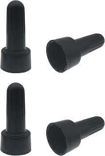 HAJXZH 4 PCS E26 Socket Collar Tool Plastic Medium Base Lamp Holder Socket Wrench Black Lampshade Holder Rings Replacement Tool for E26 Socket Ring Installation and Removal