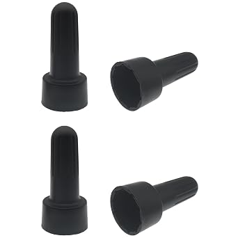 4 PCS E26 Socket Collar Tool Plastic Medium Base Lamp Holder Socket Wrench Black Lampshade Holder Rings Replacement Tool for E26 Socket Ring Installation and Removal