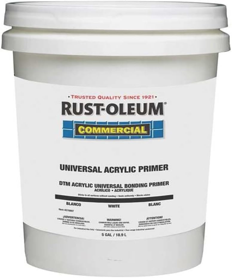 Universal Acrylic Primer White FLAT 5 GALLON