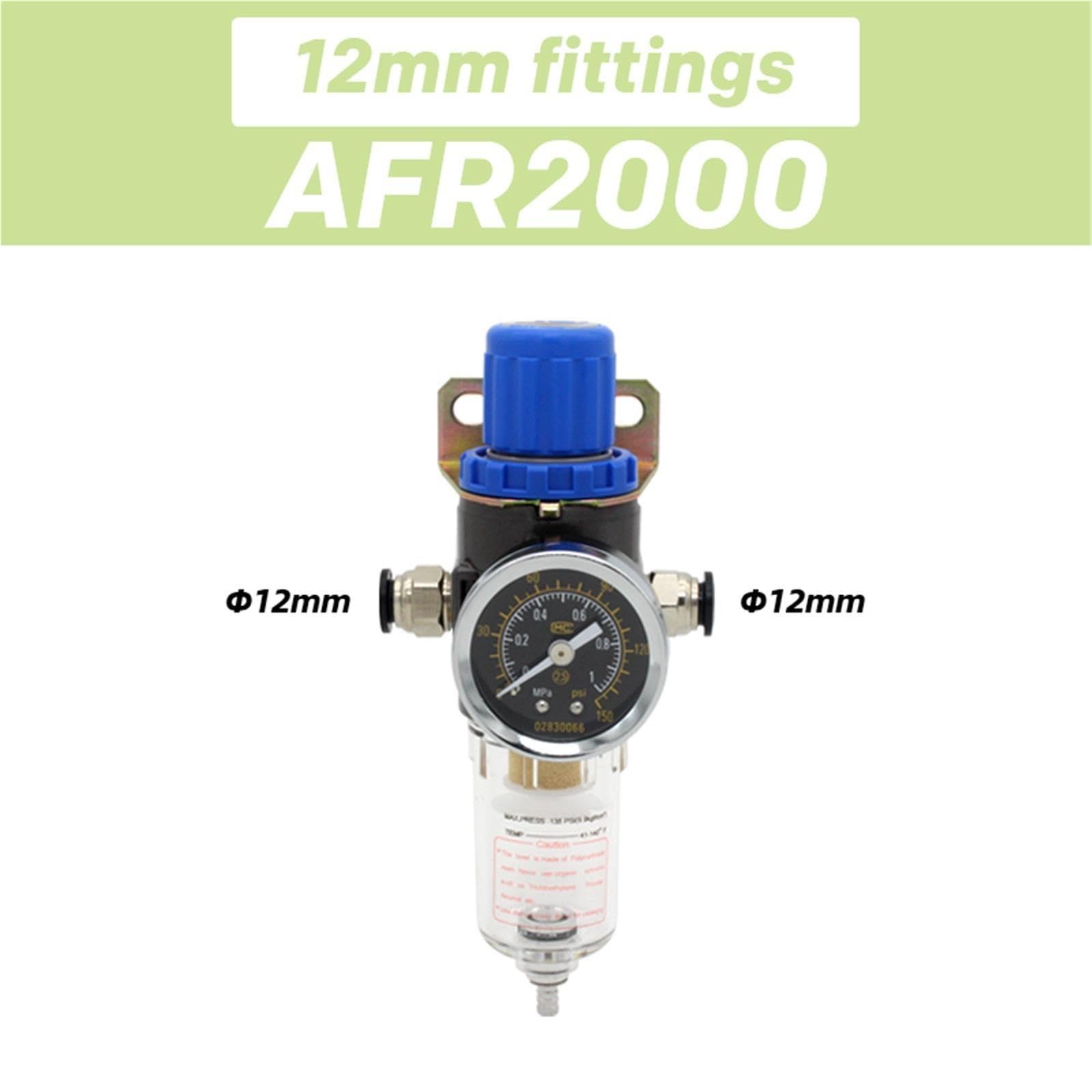 Smarownica kombi z regulatorem filtra powietrza (AFR2000 PC12 mm)