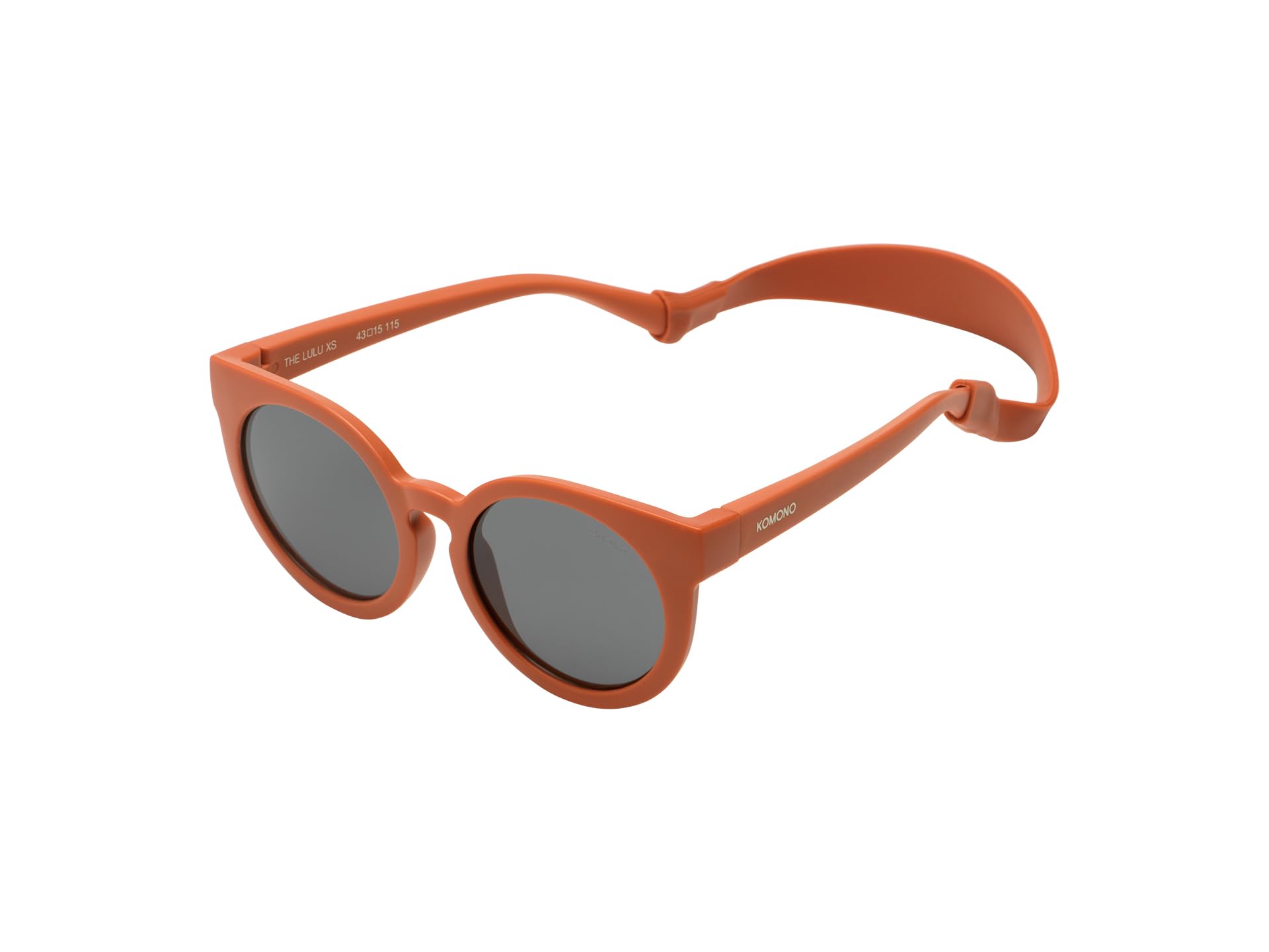 KOMONO Lulu Jr. XS Kinder Katzenaugen-Sonnenbrille mit UV-Schutz und kratzfesten Gläsern, Für Babys, Kleinkinder, Unisex Mädchen und Jungen im Alter von 1-2