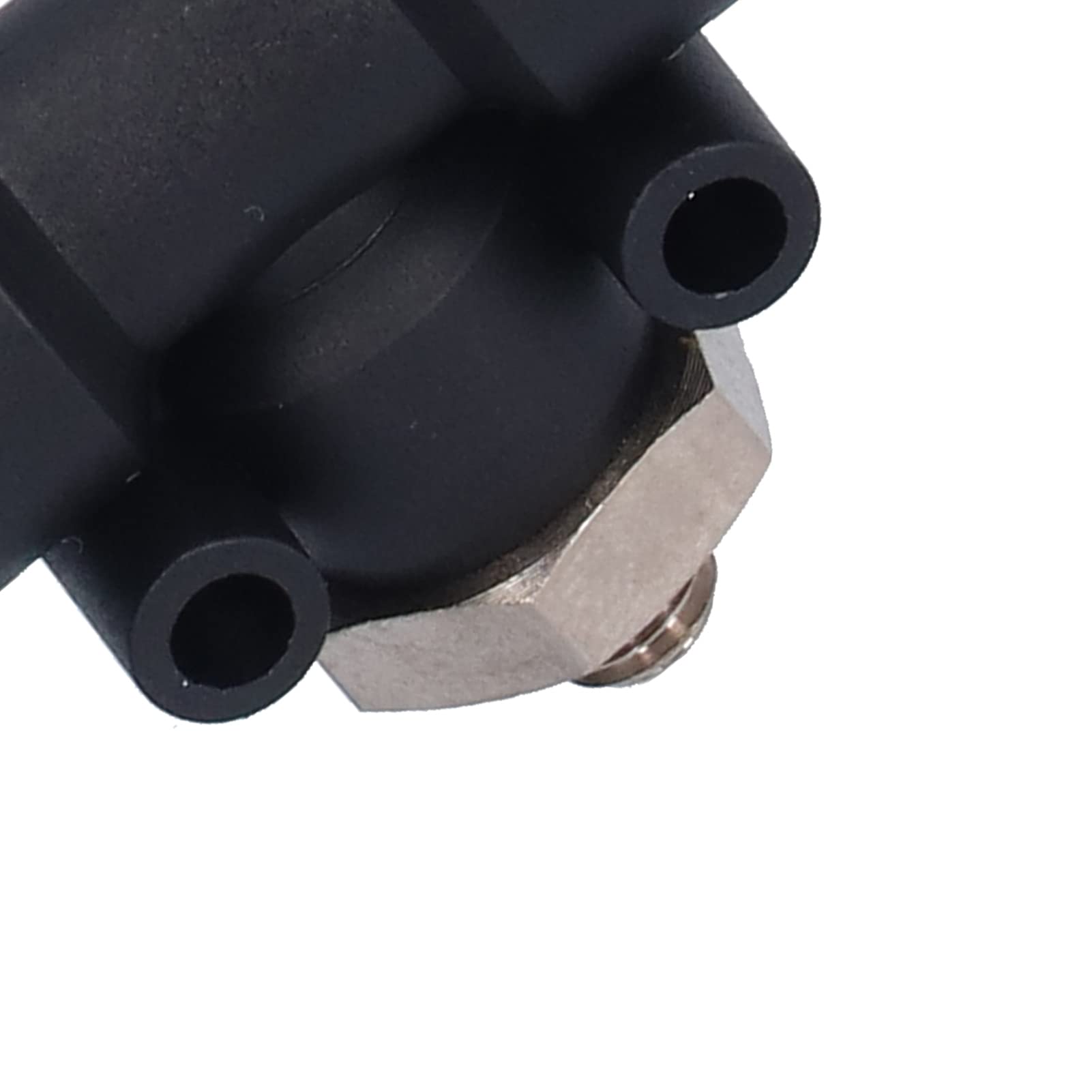 10 Pezzi Raccordo per Tubo Pneumatico Raccordi a Pressione in PVC Filettatura Maschio PB da 1,0 a 1,2 MPa Tenuta Stabile Rilascio Facile per Apparecchiature di Automazione Accessori per