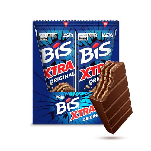 Chocolate Bis Xtra ao Leite - Display com 24 unidades de 45g