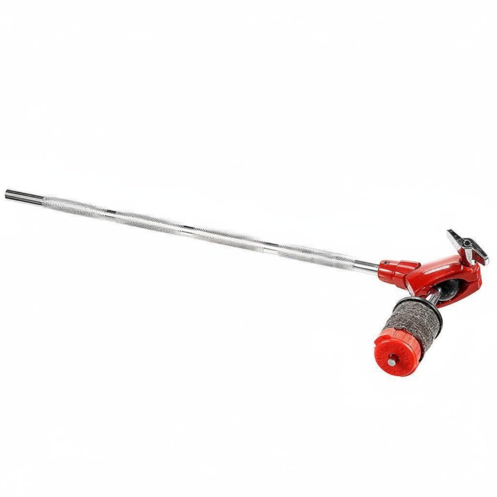 Morsetto di Estensione per Batteria Braccio per Piatti Supporto Asta Staffa Aggancio Accessorio Drum in Metallo Stabile E Robusto Adatto per Concerti Sala Prove, Rosso