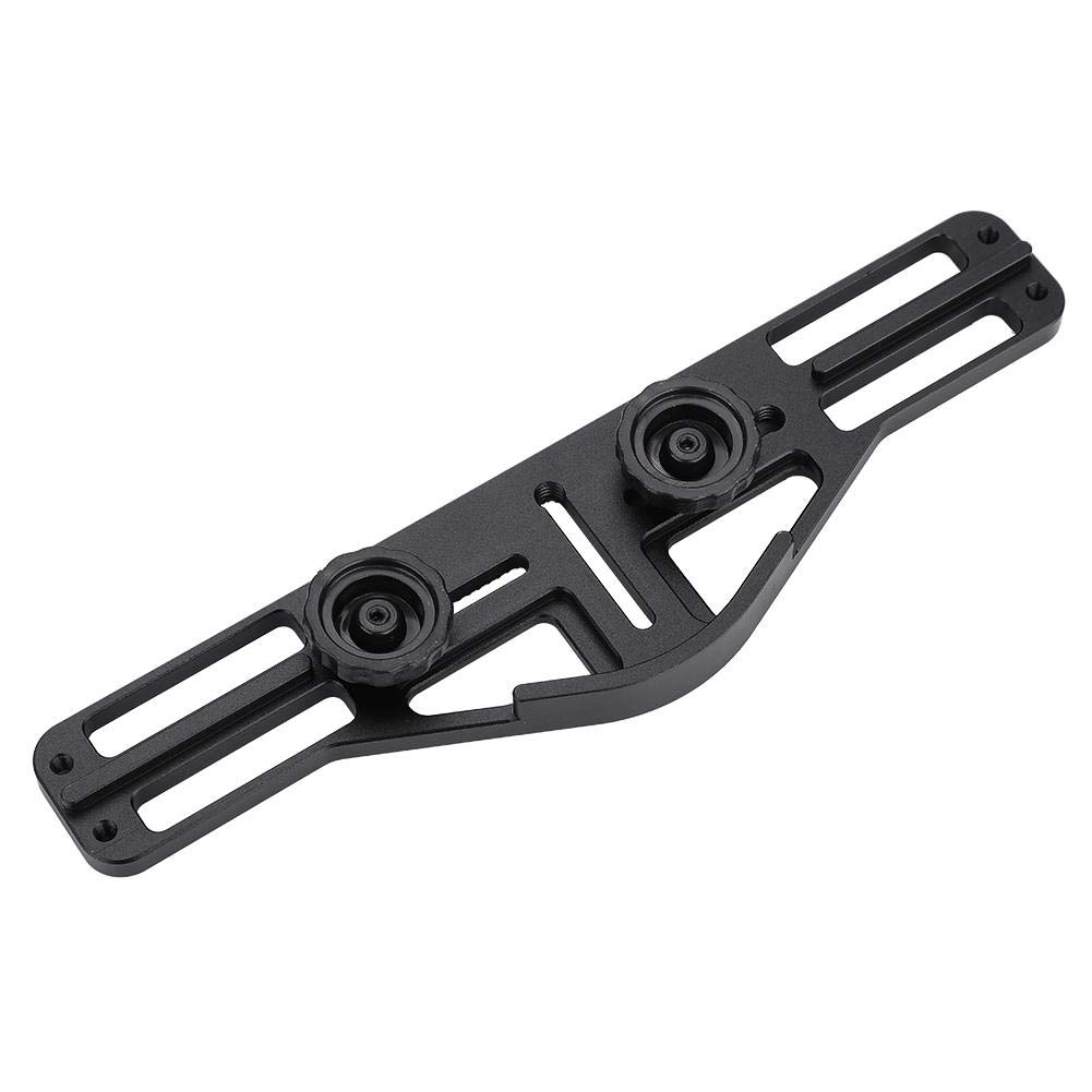 Dual Handheld Stabilisator Camera Unterwasser Handgriff Kamera Dual Handle Grip Unterwasserkamera Tray Aluminiumschale mit Zwei Griffen für Gehäusezubehör für Unterwasserkameras
