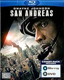 San Andreas (Blu-ray + DVD) Compo Pack- Dwayne "The Rock" Johnson, Carla Gugino, Alexandra Daddario