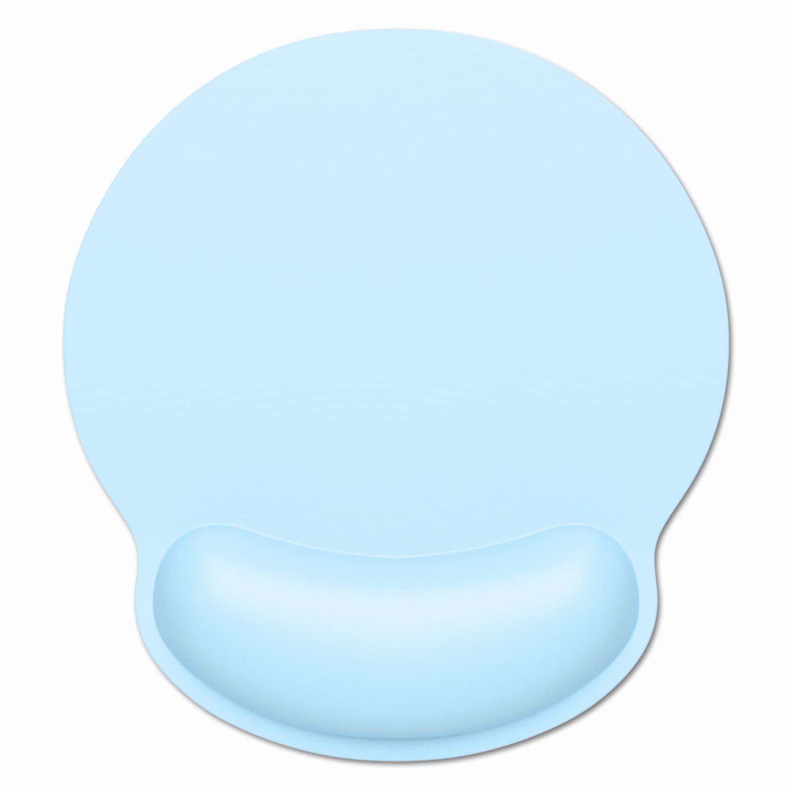 Dapesuom Ergonomic Mouse Pad with Wrist Support, Comfortable Memory Foam Wrist Rest for Easy Typing Pain Relief, Cute Computer Gaming Desktop Mouse