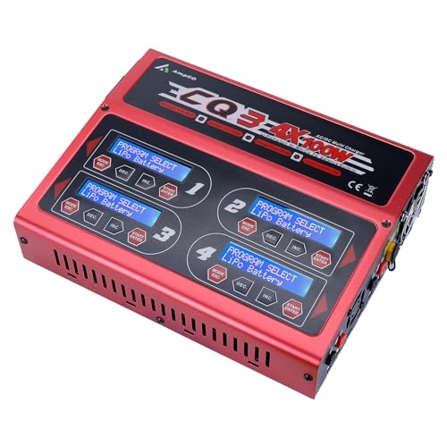 AmpGO CQ3 4-Channel RC Charger