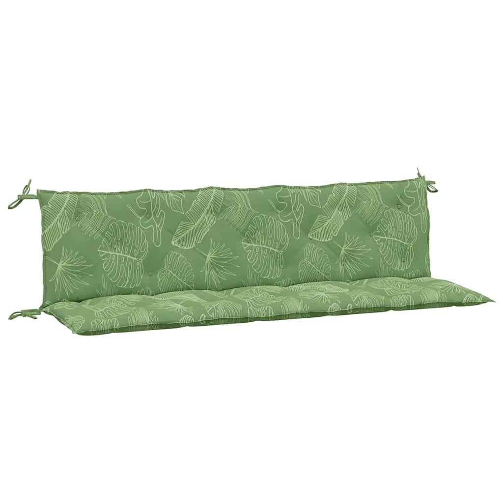 Nakładki na ławkę ogrodową, 2 szt. wodoodporne, wzór krwi, tkanina Oxford, miękka wyściółka z włókien kanalikowych zapewnia komfort siedzenia, antypoślizgowe, ze sznurkami, do mebli ogrodowych