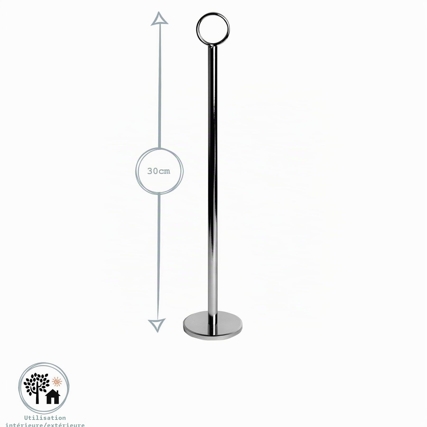 Table Number Holders - 30 cm - Pack of 12