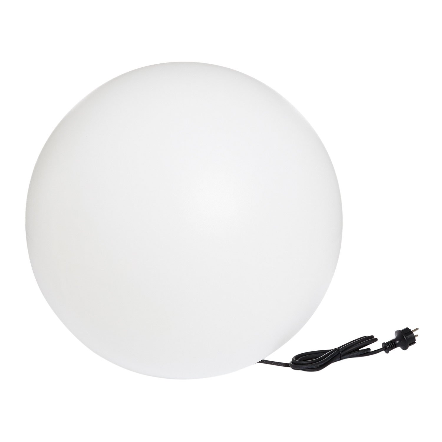 Lumisky 303092 Contemporary Wireless Sphere Light + Remote Control with Energy-Saving LEDs, Thick Polyethylene, Diameter 60 cm, white