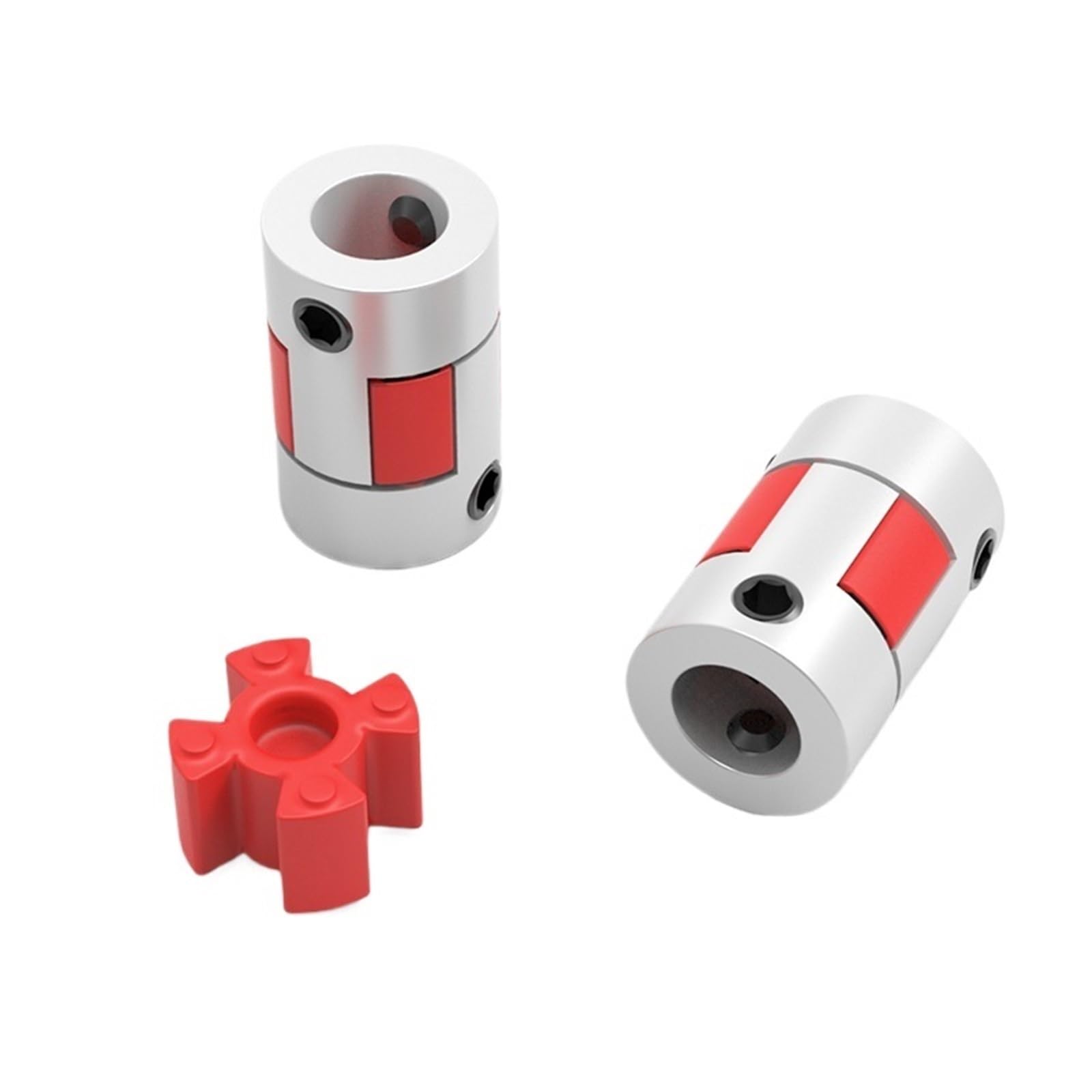 XB D14L22 Two Jaws Coupler Aluminium Plum Flexible Shaft Coupling Motor Connector Flexible Couplings 3/3.17/4/5/6/6.35/8mm(3.17mm to 6.35mm)