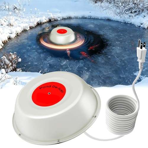 tenlox 1000W Pond Heaters for Outdoor Ponds with Fish, Floating