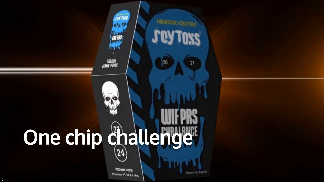 JOYTOSS One PCS Challenge Extreme Spicy Tortilla Chips, Hottest