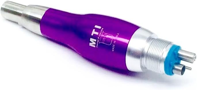 50250-06 Prophy Airlite MTI Low Speed Motor, Polishing Handpiece, Fixed 4 Hole, 3,500K, Purple