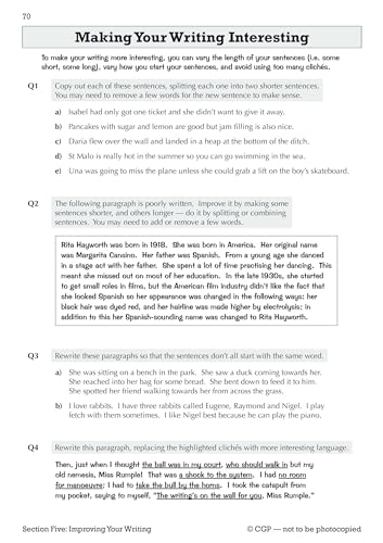 KS3 English Workbook Including Answers - Image 13