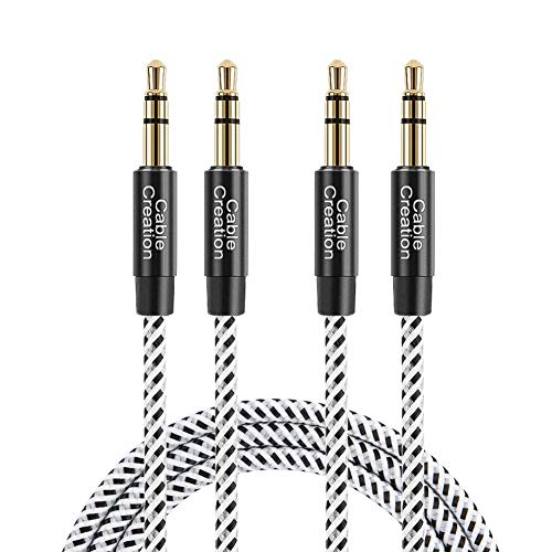 Aux Cord, CableCreation 3.5mm Aux Cable for Car, 3.5mm Auxiliary Audio Cable Compatible