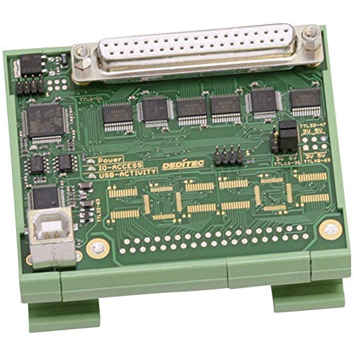 Deditec USB-TTL-32 I/O-Modul USB Anzahl digitale Ausgänge: 32 Anzahl digitale Eingänge: 32