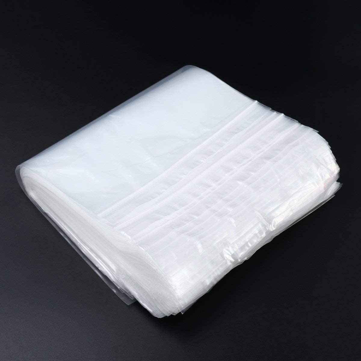 1000 Pezzi Buste Richiudibili con Zip a Pressione Trasparente, per Confetti, Alimenti e Altro, Spessore 30/50 Micron (16x22cm)