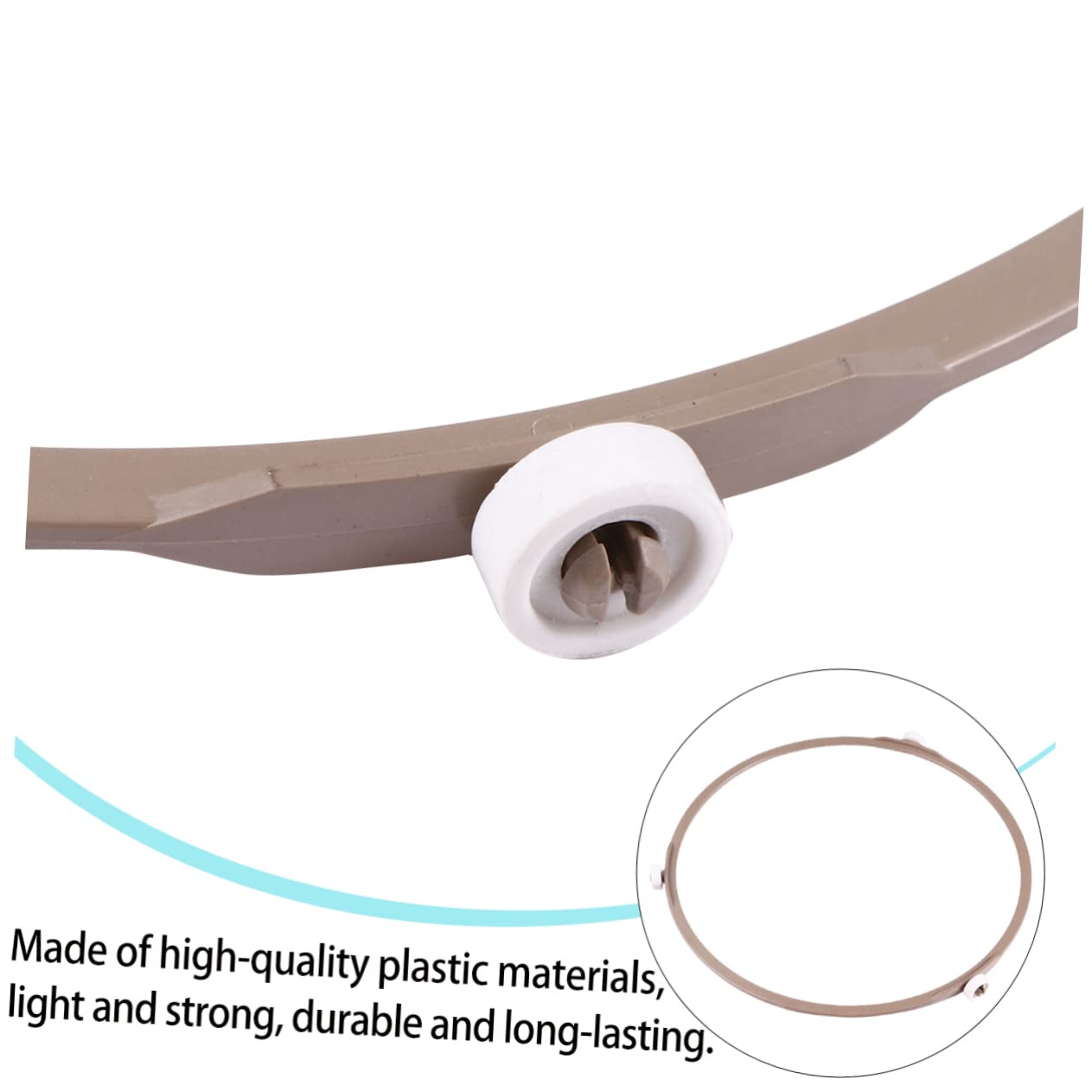 Anneaux en Plastique Plateau Tournant pour Lot de 2 Micro-ondes