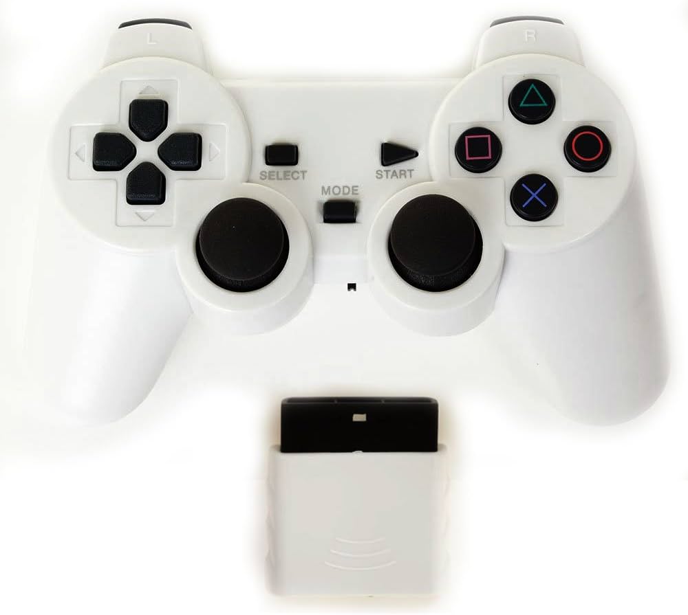 Amazon | Bowink ワイヤレスコントローラーPS2用 サードパーティー製